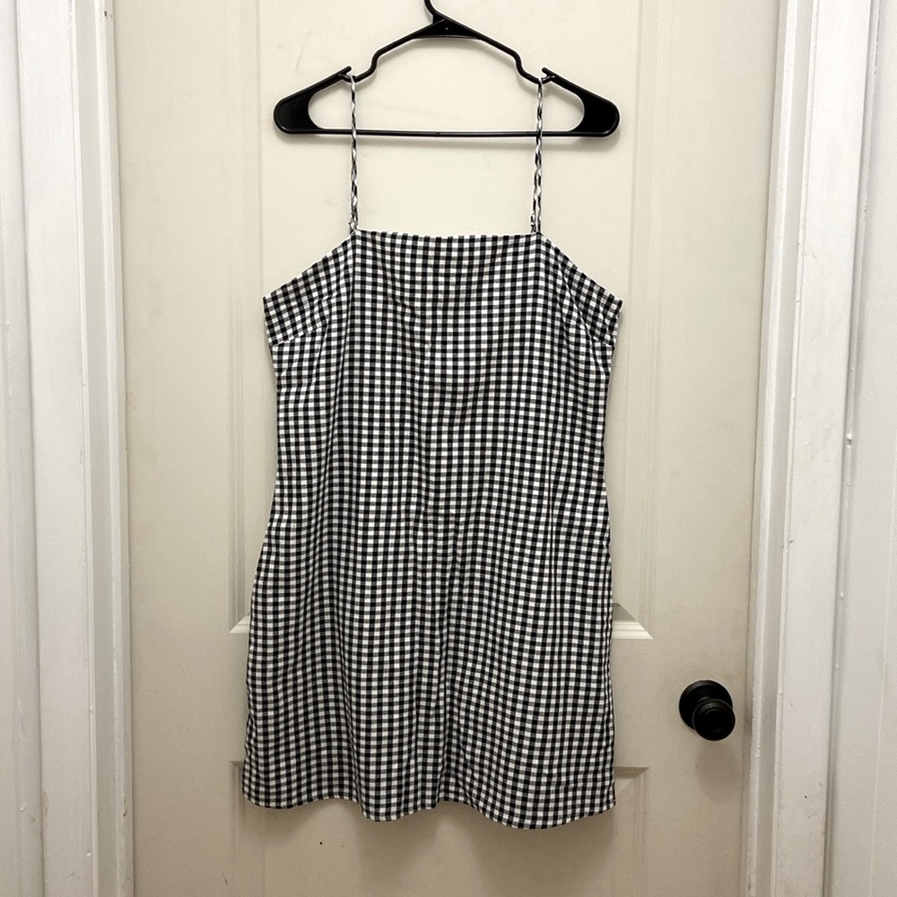 Altr’d State Black and White Dress NWOT